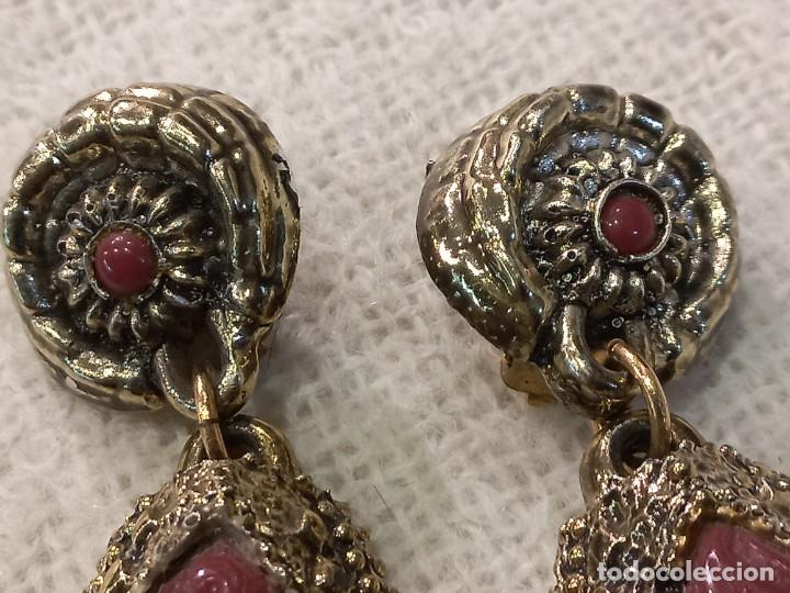 Joyeria: PENDIENTES (RUSTICO-ISABELINO) pasta caparaz&oacute;n - Foto 2