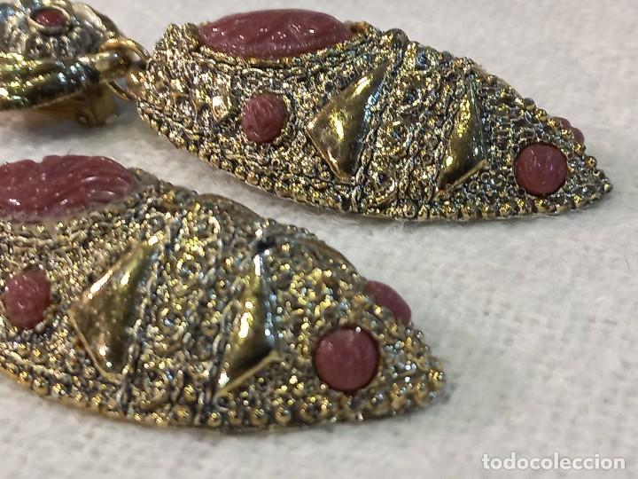Joyeria: PENDIENTES (RUSTICO-ISABELINO) pasta caparaz&oacute;n - Foto 5