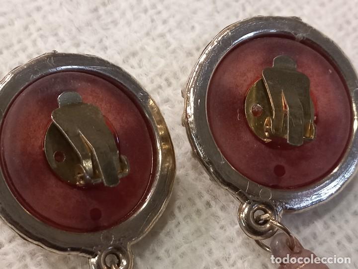 Joyeria: PENDIENTES (PIRUL&Iacute;) PASTA-MARR&Oacute;N - Foto 6