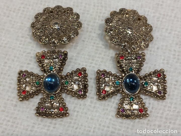 Joyeria: PENDIENTES (CRUZ-PIEDRAS ) ISABELINO - Foto 4