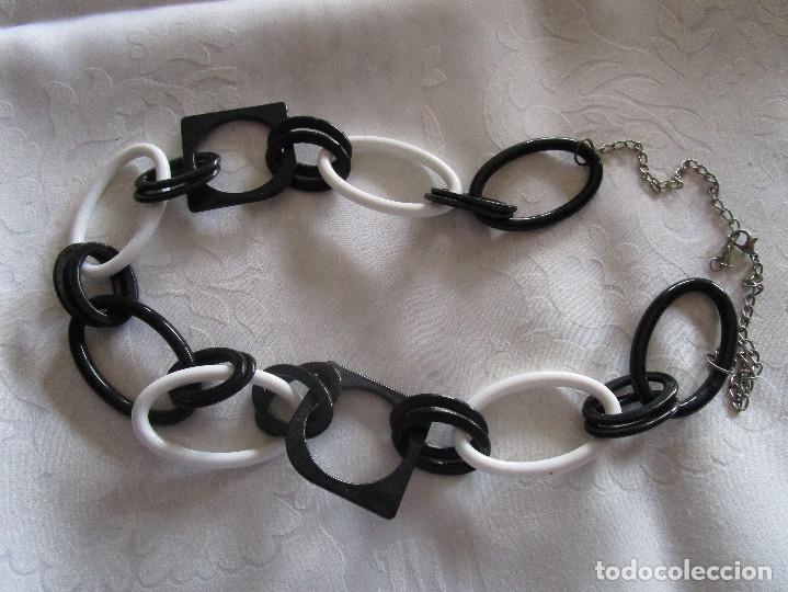 Joyeria: BONITO COLLAR EN BLANCO Y NEGRO ESTILO CADENA - Foto 1