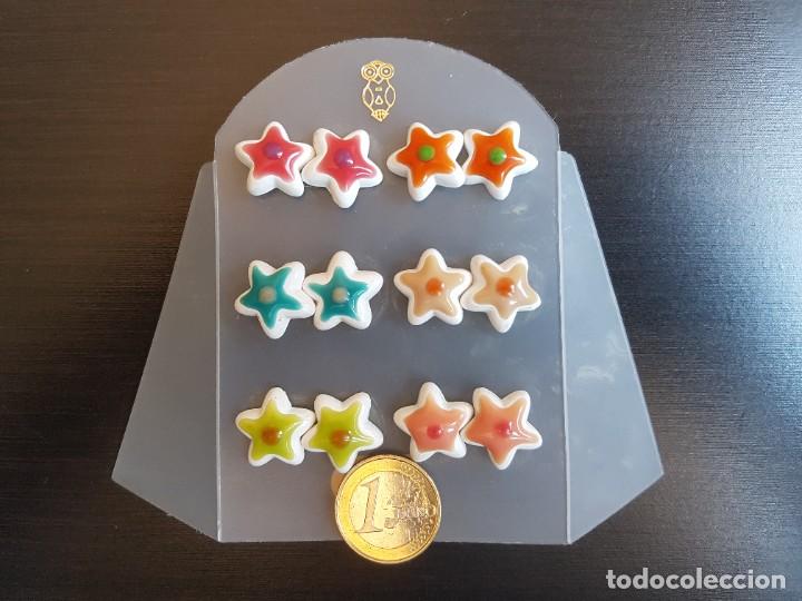 Joyeria: Pendientes con forma de estrella. - Foto 4