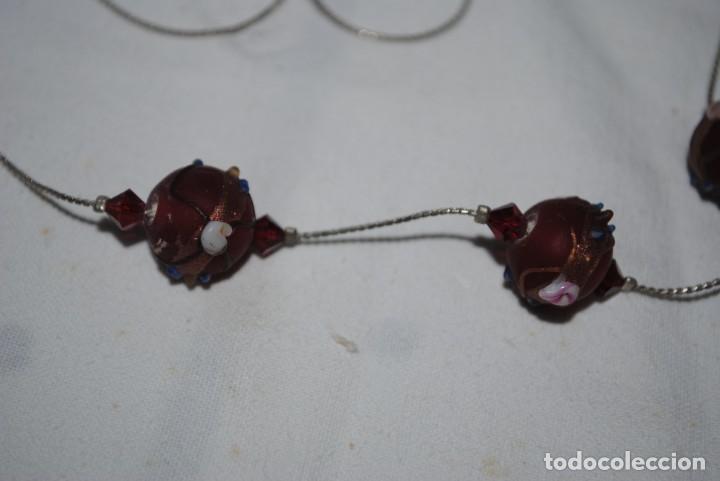Joyeria: COLLAR DE BOLAS DE CRITAL DECORADAS A MANOS . - Foto 3