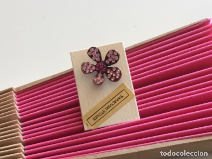 Joyeria: BROCHE PIN CON FLOR DE SWAROVSKI. AUSTRIA - Foto 4