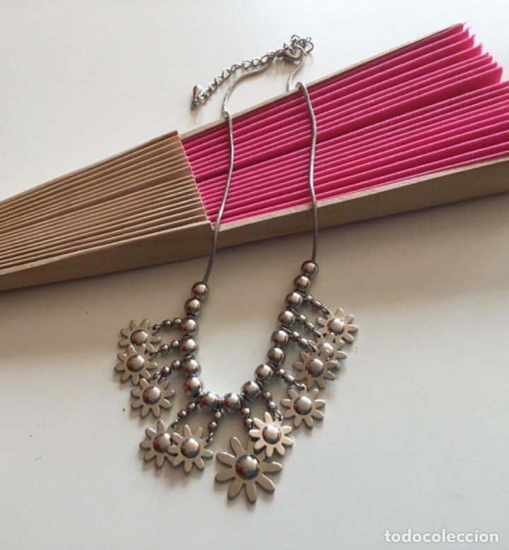 Joyeria: GARGANTILLA DE METAL CON FLORES - Foto 3