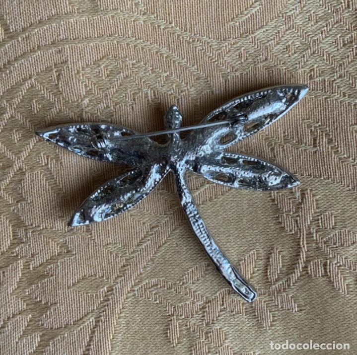 Joyeria: BROCHE METAL Y PEDRERIA VERDE, LIB&Eacute;LULA - Foto 4