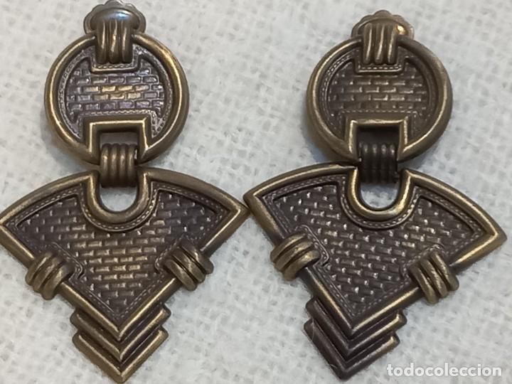 Joyeria: PENDIENTES (AZTECA PATINADOS) ladrillos - Foto 1