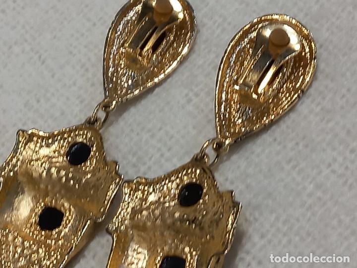 Joyeria: PENDIENTES (CORBATA) dorados-negro - Foto 5