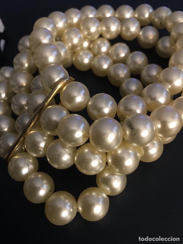 Joyeria: Pulsera de cuatro filas de perlas - Foto 4