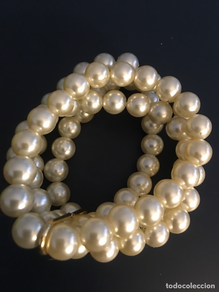 Joyeria: Pulsera de cuatro filas de perlas - Foto 5