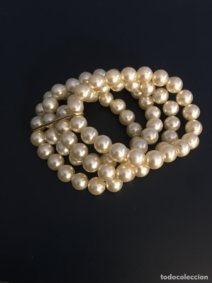 Joyeria: Pulsera de cuatro filas de perlas - Foto 6