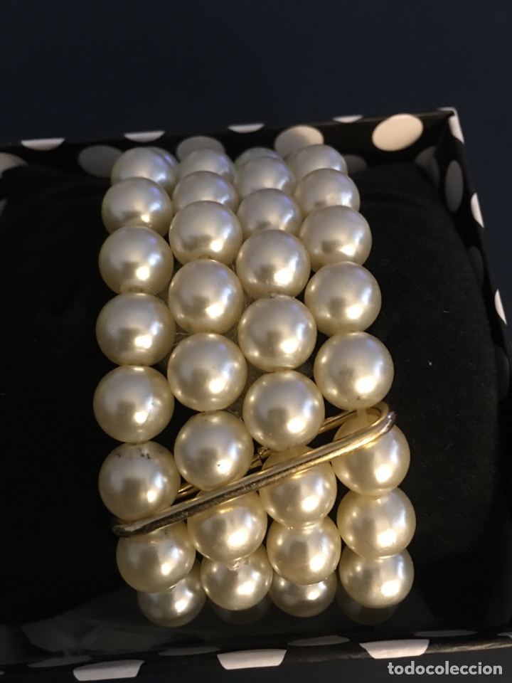 Joyeria: Pulsera de cuatro filas de perlas - Foto 7