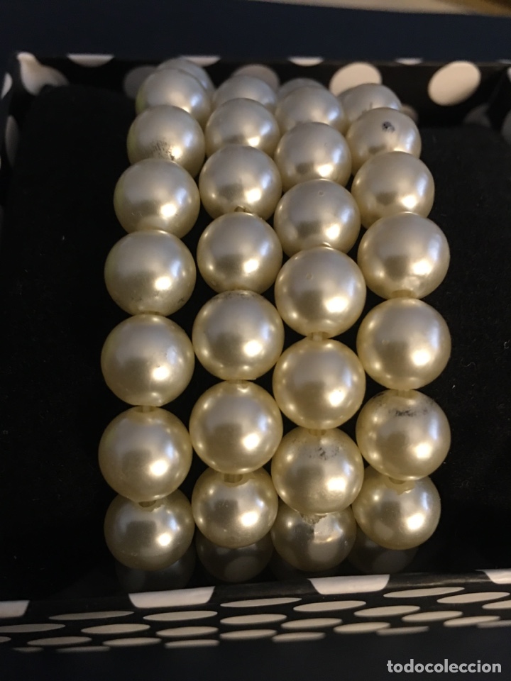 Joyeria: Pulsera de cuatro filas de perlas - Foto 8