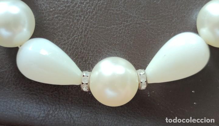 Joyeria: Collar tipo perlas grandes vintage - Foto 1