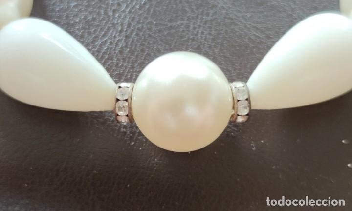 Joyeria: Collar tipo perlas grandes vintage - Foto 3