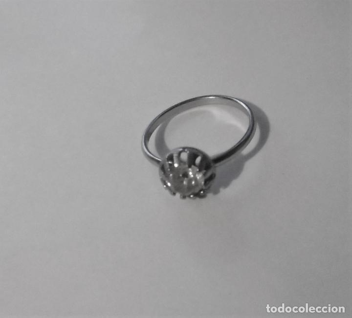 Joaillerie: ANTIGUO ANILLO DE METAL - A&Ntilde;OS 40 - CASA V J G - SIN USAR - DIAMETRO 18 MM