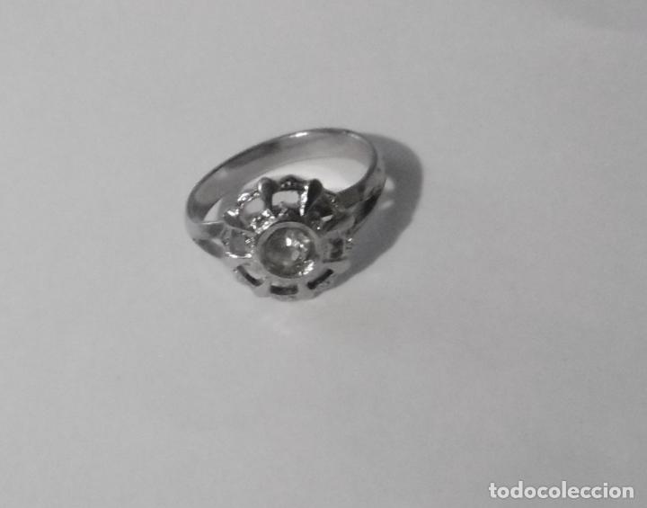 Gioielleria: ANTIGUO ANILLO DE METAL - A&Ntilde;OS 40 - CASA V J G - SIN USAR - DIAMETRO 18 MM
