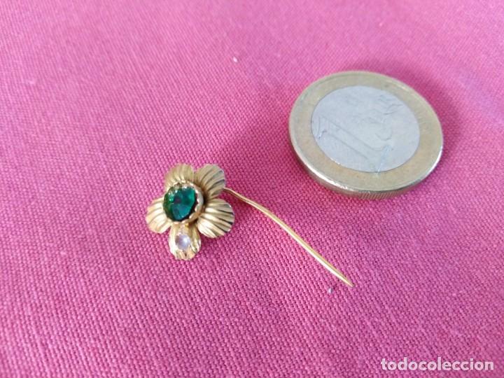 Joyeria: broche o alfiler con forma de flor - Foto 2