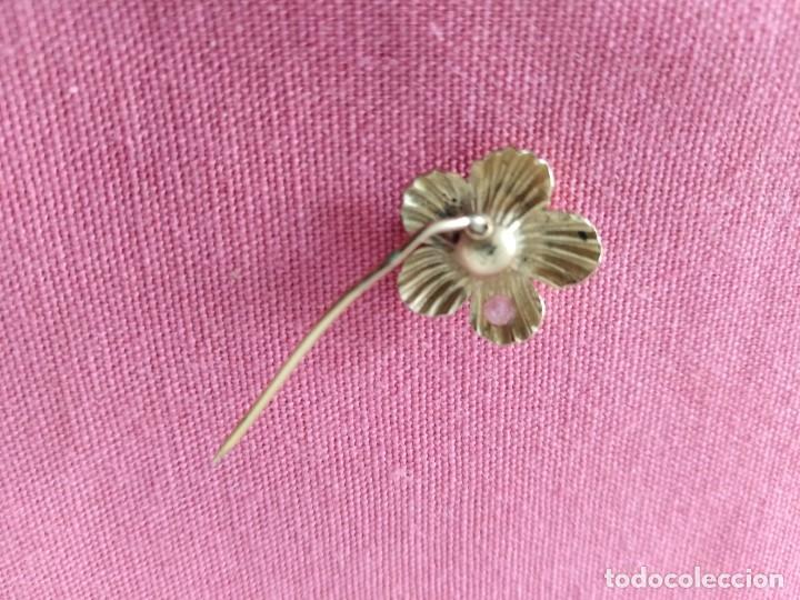 Joyeria: broche o alfiler con forma de flor - Foto 5