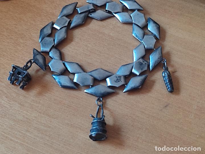 Gioielleria: PULSERA ABUNDANCIA PROGRESO HORREO CUBO MAIZ 19 CM LARGO METAL BONITA P&Aacute;TINA BISUTERIA