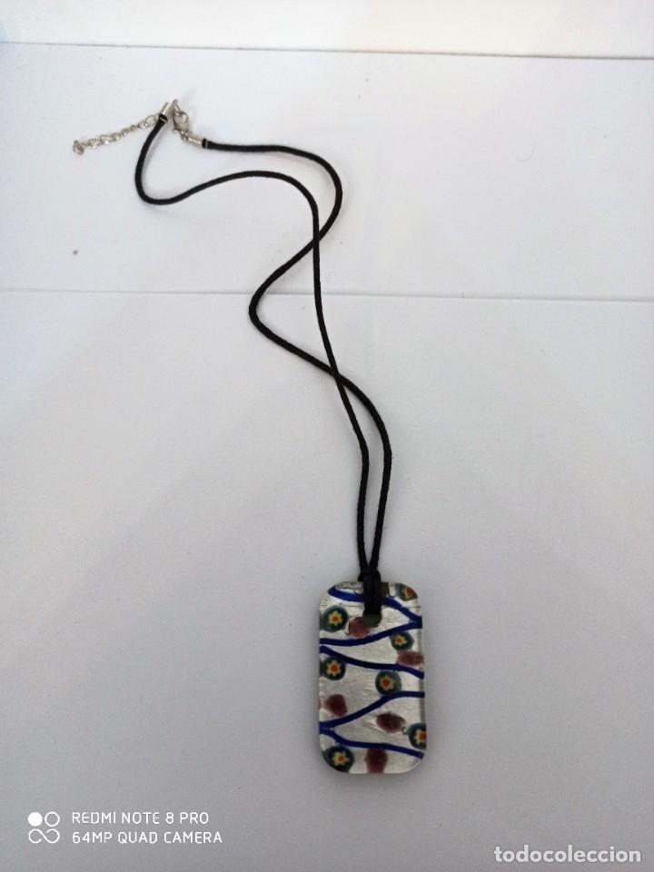 Joyeria: Colgante de cristal de murano. - Foto 2