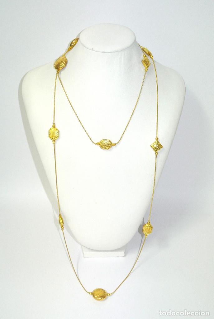 Joyeria: Collar largo color oro, A&ntilde;o 2000, Nuevo - Foto 1