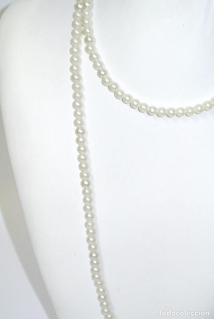 Joyeria: Collar largo de perlitas, antial&eacute;rgico, A&ntilde;o 2000, Nuevos - Foto 2