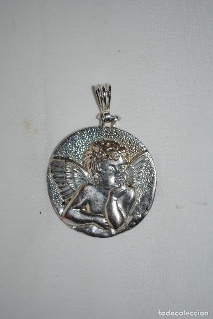 Joyeria: GRAN COLGANTE CON CARA DE ANGELITO . - Foto 1