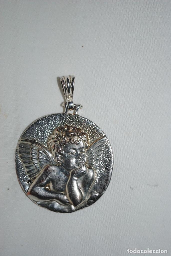 Joyeria: GRAN COLGANTE CON CARA DE ANGELITO . - Foto 3