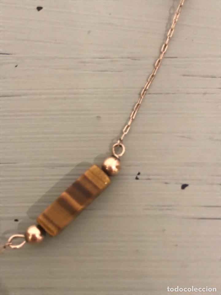 Joyeria: Gargantilla vintage oro 14 k - Foto 3
