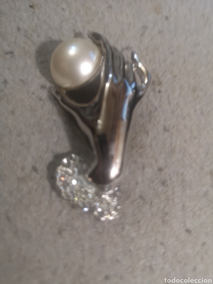 Joyeria: Broche mano con perla - Foto 2