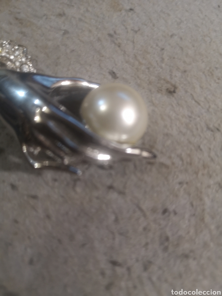 Joyeria: Broche mano con perla - Foto 4