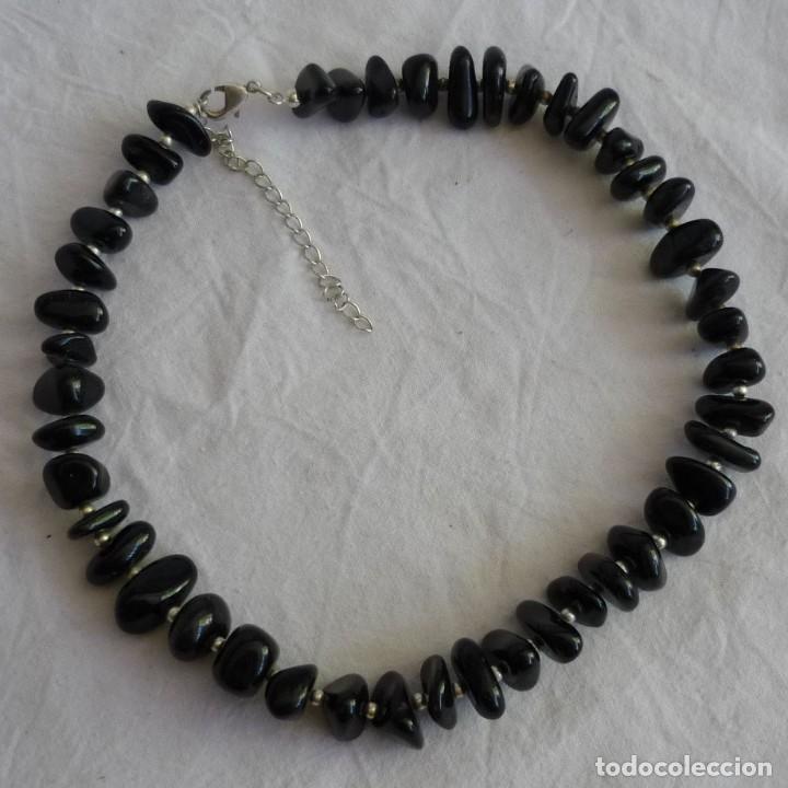 Joyeria: Gargantilla de cuarzo negro onix - Foto 1
