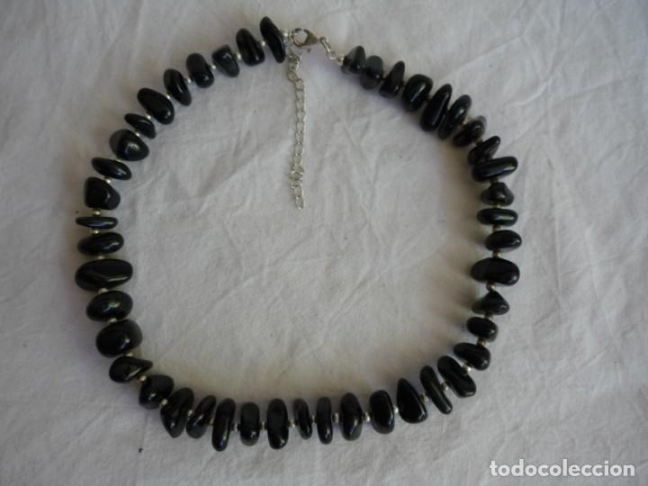 Joyeria: Gargantilla de cuarzo negro onix - Foto 2