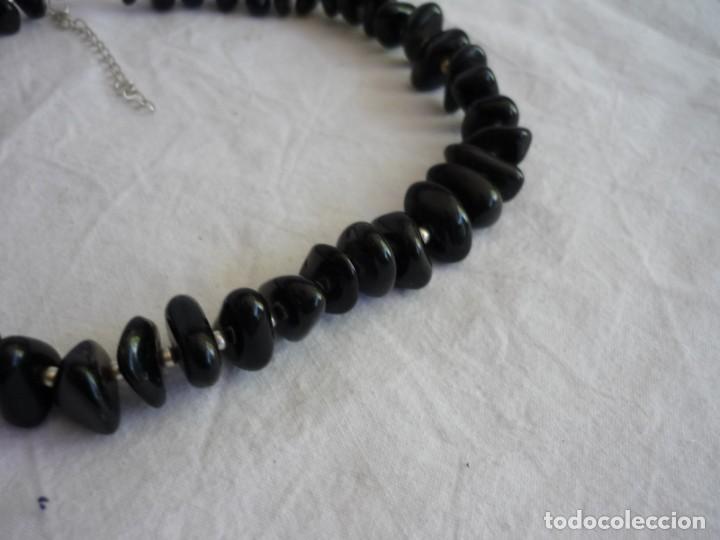 Joyeria: Gargantilla de cuarzo negro onix - Foto 4