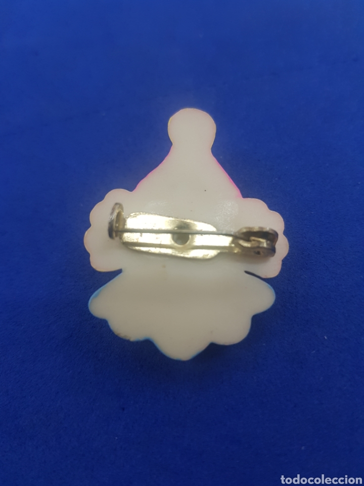 Joyeria: Payaso broche de plastico a&ntilde;os 1980 - Foto 2