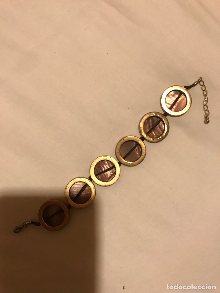 Joyeria: Pulsera de nacar dorado - Foto 2