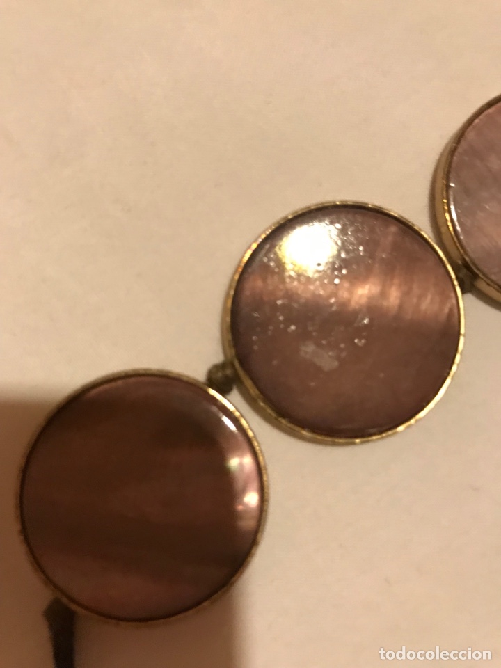 Joyeria: Pulsera de nacar dorado - Foto 3