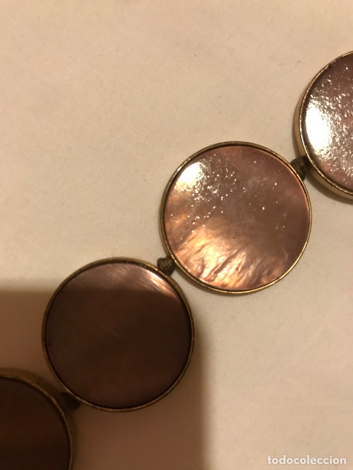 Joyeria: Pulsera de nacar dorado - Foto 4