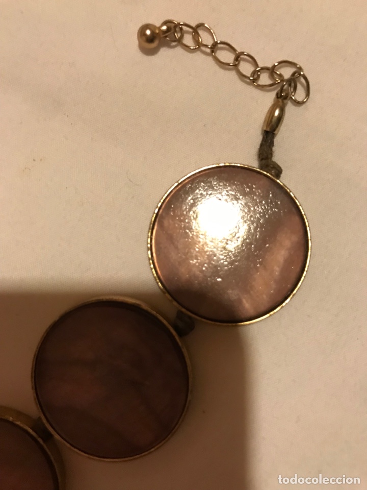 Joyeria: Pulsera de nacar dorado - Foto 5