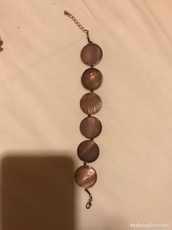 Joyeria: Pulsera de nacar dorado - Foto 1
