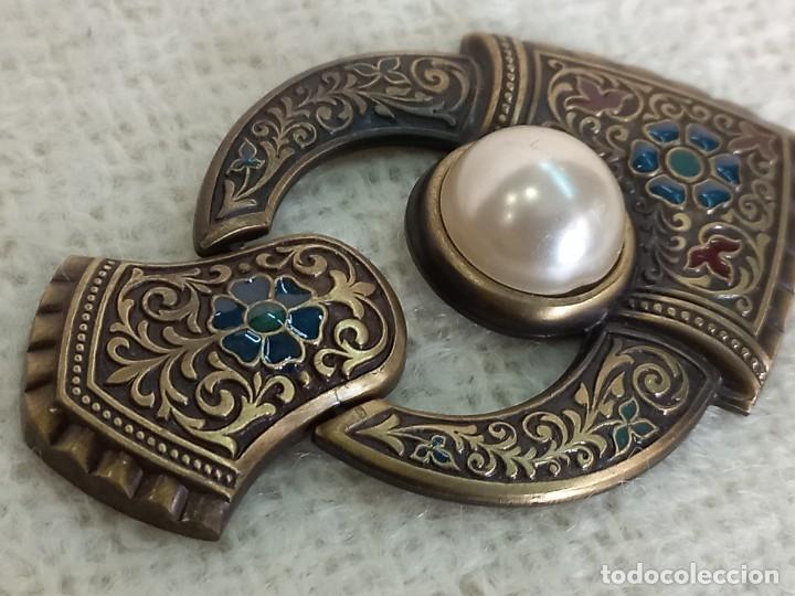 Joyeria: PENDIENTES-ISABELINOS (arilla ojival) esmaltes-perla - Foto 3