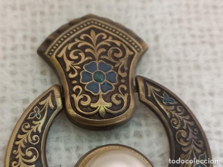 Joyeria: PENDIENTES-ISABELINOS (arilla ojival) esmaltes-perla - Foto 4
