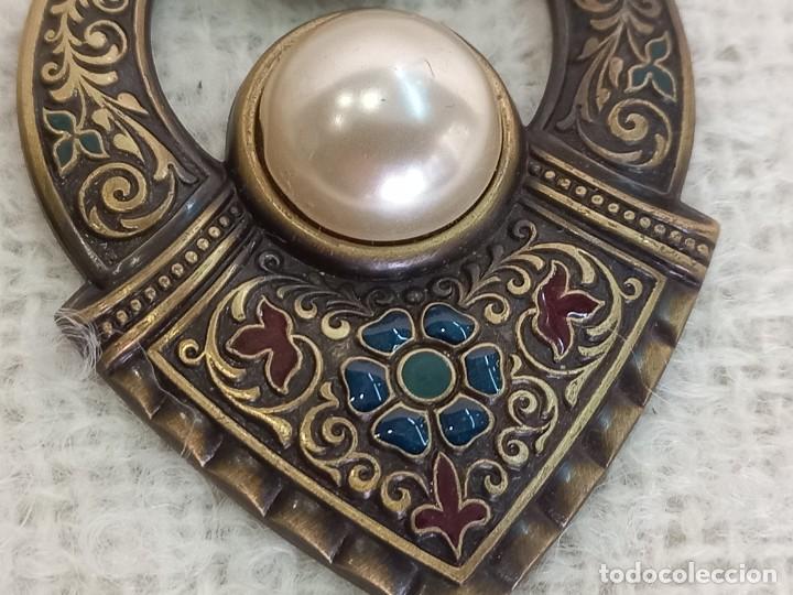 Joyeria: PENDIENTES-ISABELINOS (arilla ojival) esmaltes-perla - Foto 5