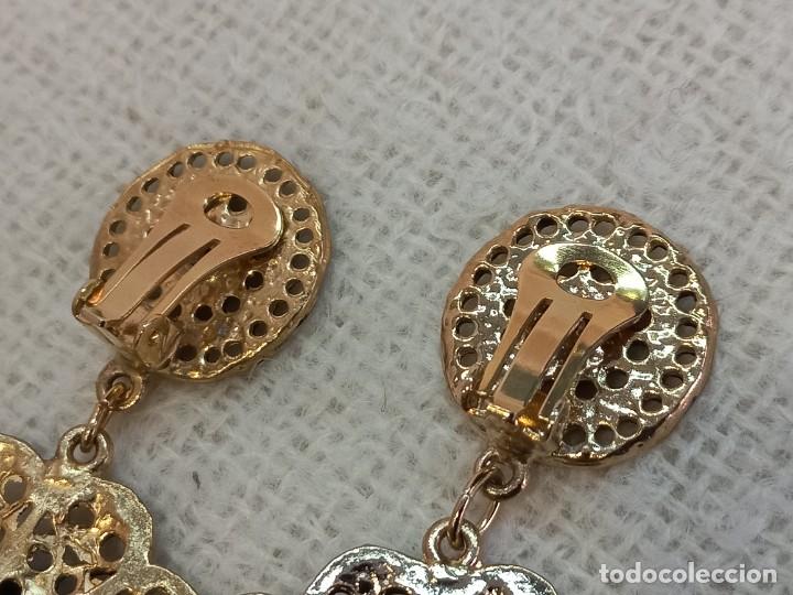 Joyeria: PENDIENTES-ISABELINOS largos (ROSET&Oacute;N) negro - Foto 7