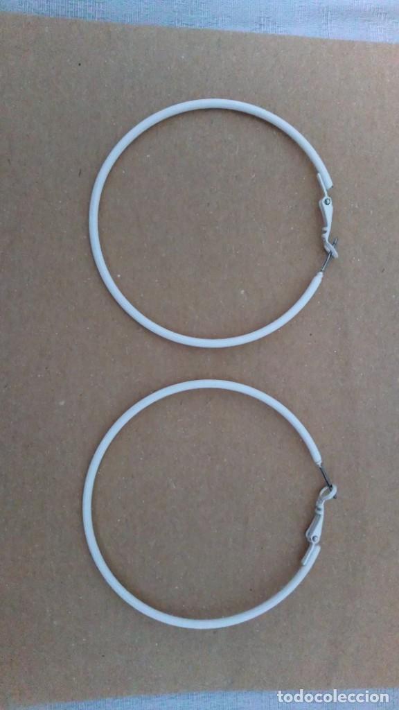 Joyeria: CRIOLLAS BLANCAS, 6 cm de di&aacute;metro - Foto 1