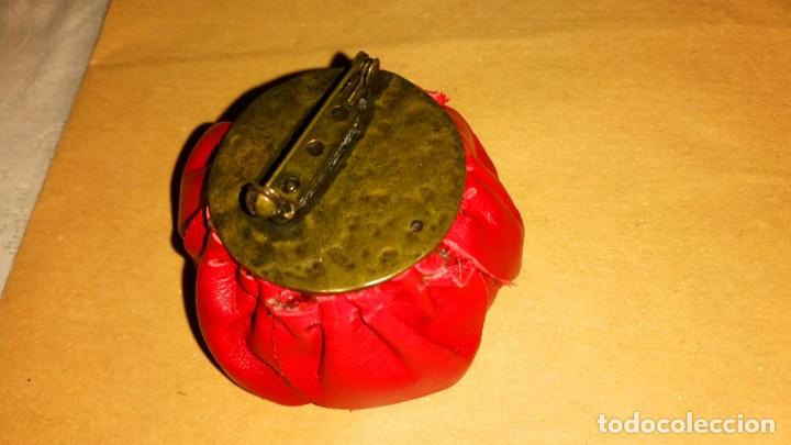 Joyeria: BROCHE CUERO ESTILO BOHO, CON MOTIVO DE ROSA - Foto 2