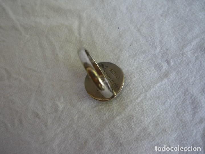 Joyeria: Anillo de alpaca con flor seca - Foto 5