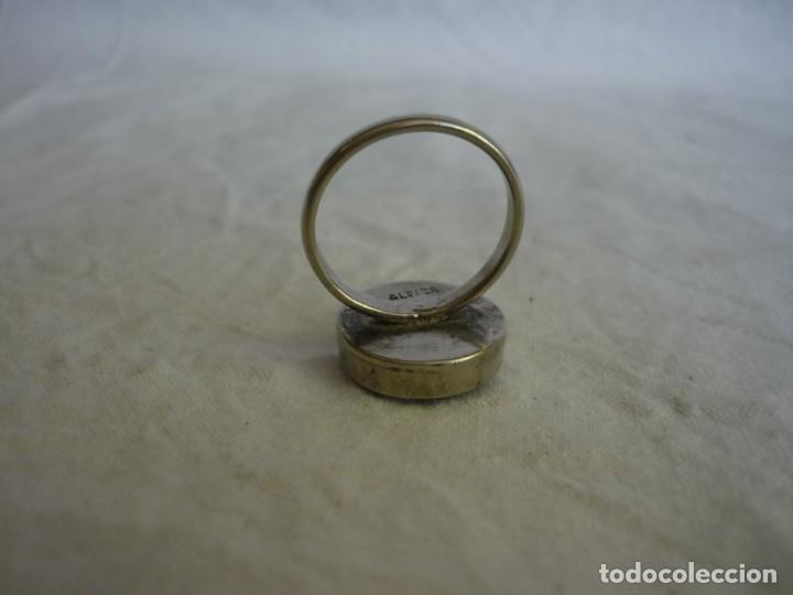 Joyeria: Anillo de alpaca con flor seca - Foto 7