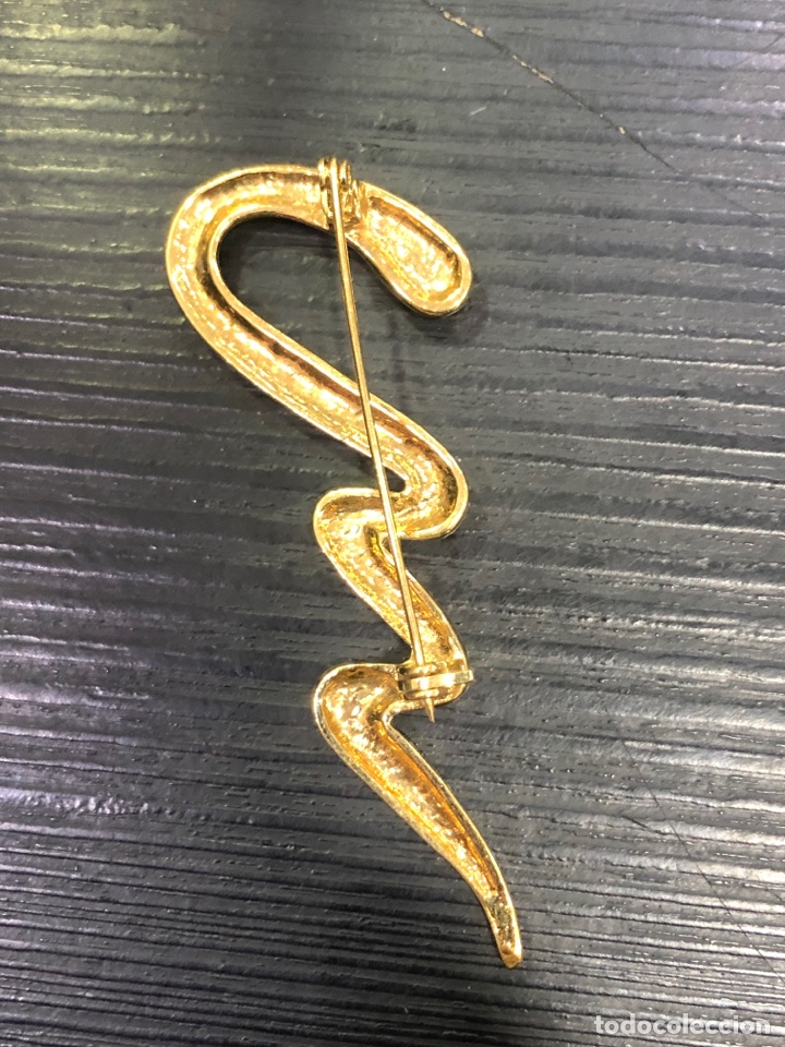 Joyeria: Antiguo broche en forma de serpiente (L38) - Foto 2